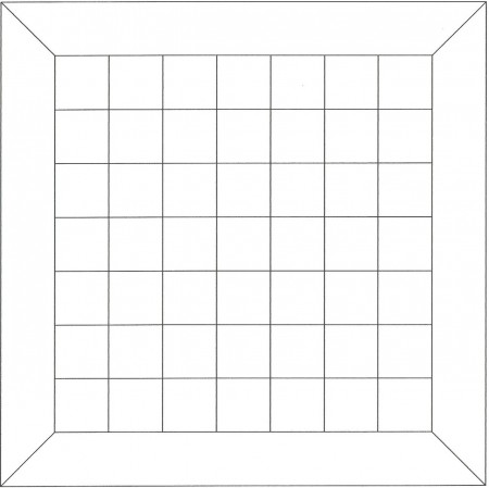 Ajedrez, ideal para mezclar con dos colores, uno oscuro y otro claro